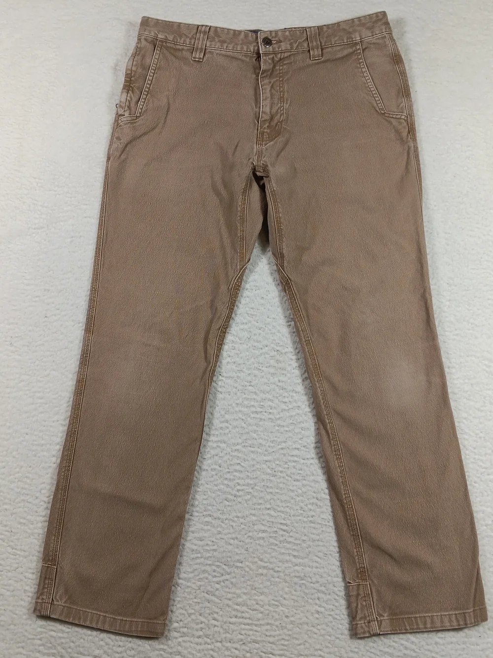 Mountain Khakis Pants Mens 34x32 Beige Mountain Pant Classic Fit Canvas Workwear